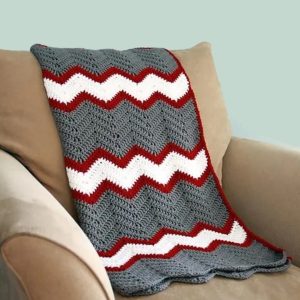 Vintage Chevron Blanket