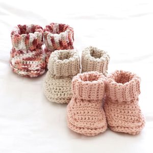 Crochet Baby Booties