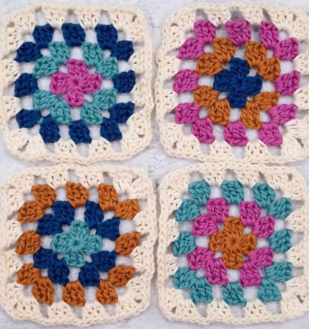 Classic Granny Square - Handmade Learning Here