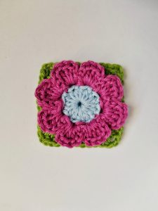 3D Flower Square