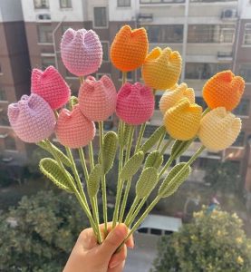 Crochet Tulips