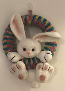 Crochet Easter Wreath