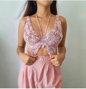 Crochet Butterfly Top 