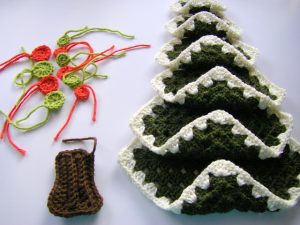 Granny Square Christmas Tree 1