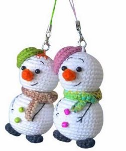 Little Crochet Snowman