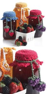 Crochet Canning Jar Toppers