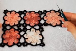 Spring flower motif