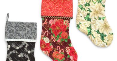 Sleigh Bells Stocking Pattern