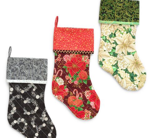 Sleigh Bells Stocking Pattern