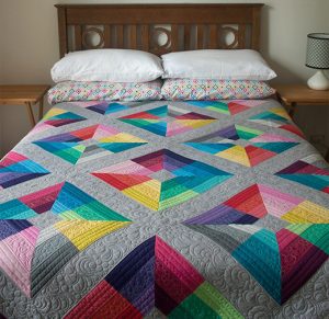 Kite Flight Roll-Up Quilt