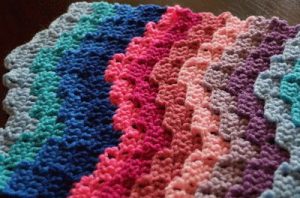 Rainbow Waves Pattern