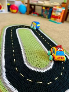 Racetrack Play Rug