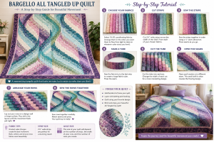 Bargello All Talgled Up Quilt Tutorial